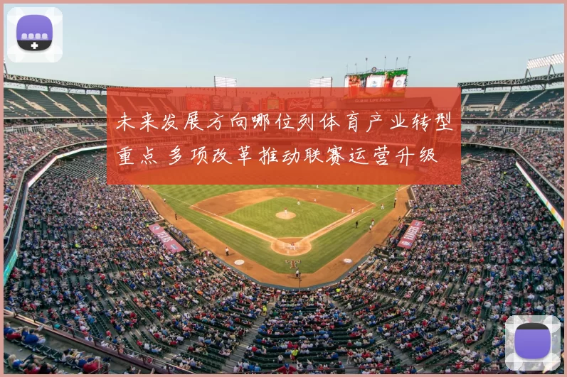 未来发展方向哪位列体育产业转型重点 多项改革推动联赛运营升级